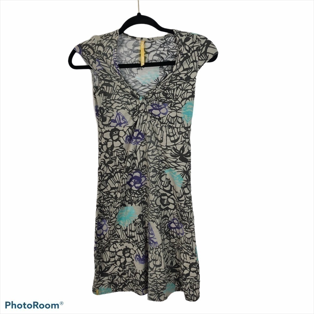 Lole Print Athletic Dress XS Brown Purple Women’s
